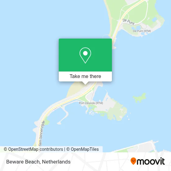Beware Beach map