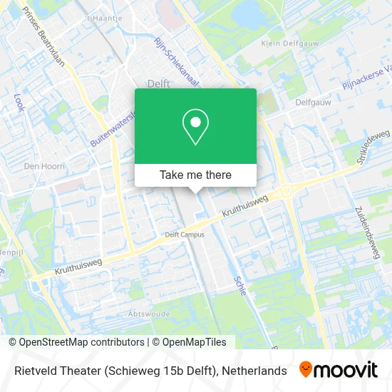 Rietveld Theater (Schieweg 15b Delft) map