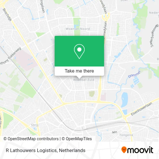 R Lathouwers Logistics Karte
