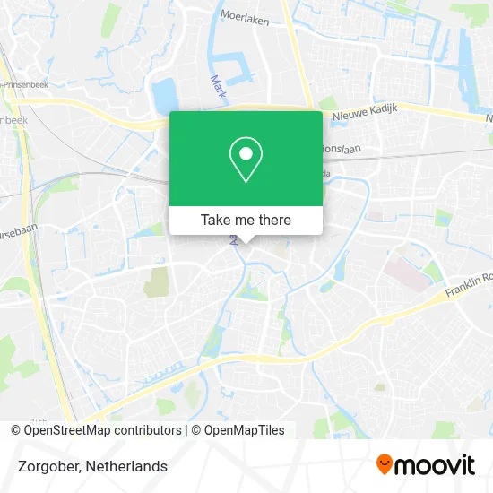 Zorgober map