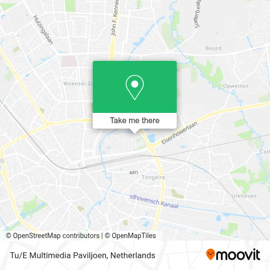 Tu/E Multimedia Paviljoen map