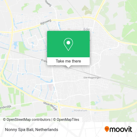 Nonny Spa Bali map