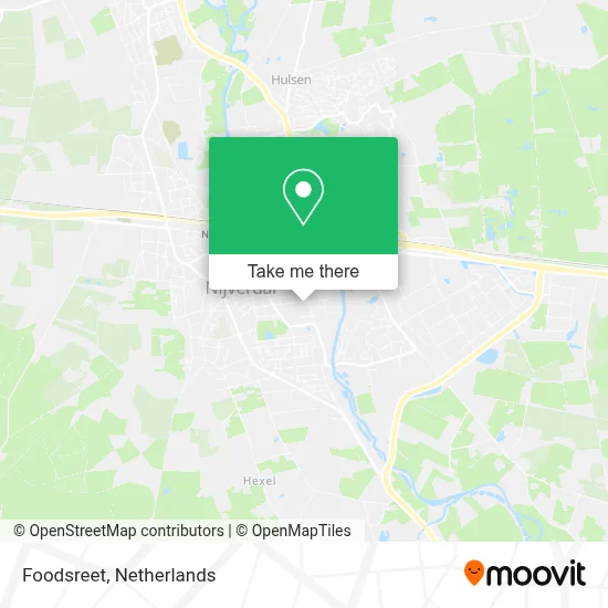 Foodsreet map