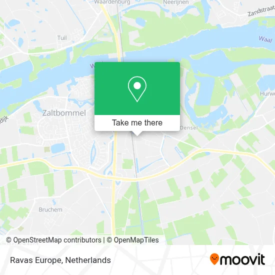 Ravas Europe map