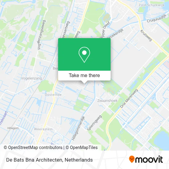De Bats Bna Architecten map