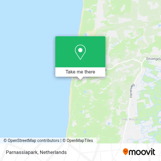 Parnassiapark map