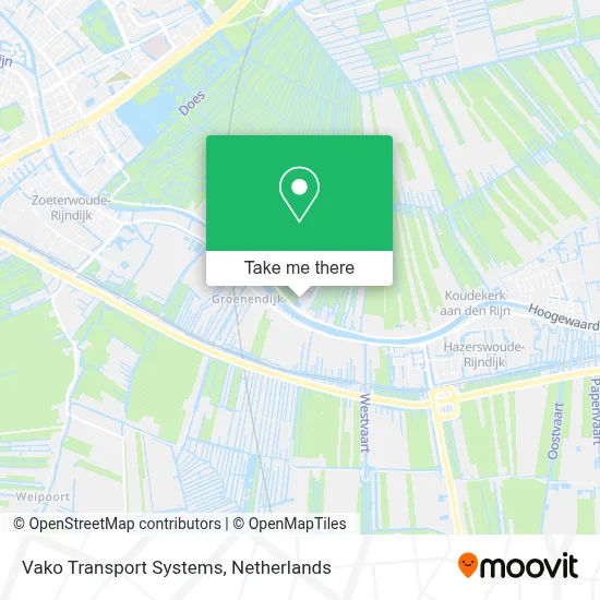 Vako Transport Systems map