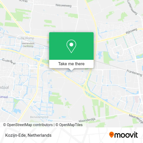Kozijn-Ede map