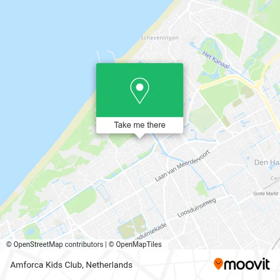 Amforca Kids Club map