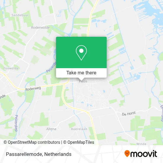 Passarellemode map