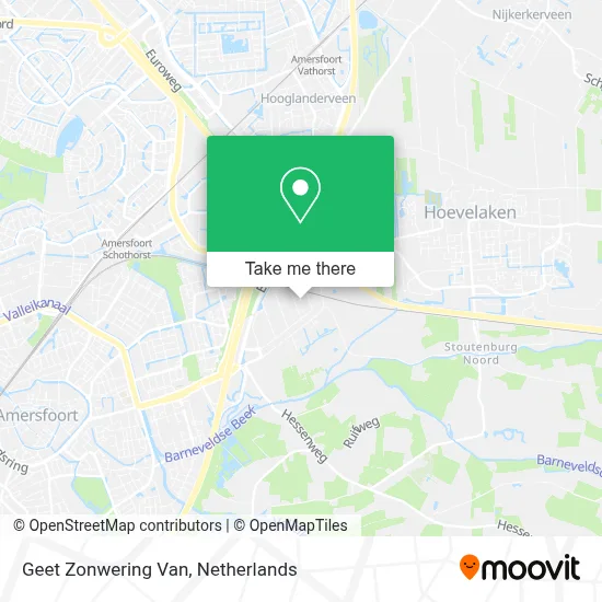 Geet Zonwering Van map