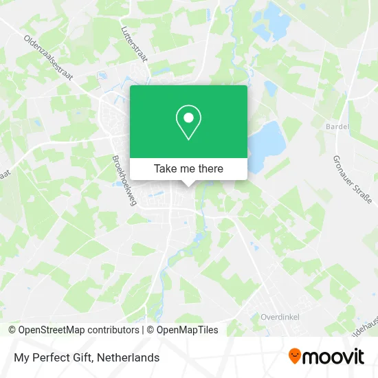 My Perfect Gift map