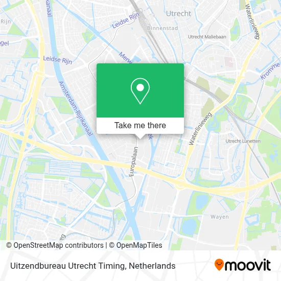 Uitzendbureau Utrecht Timing map
