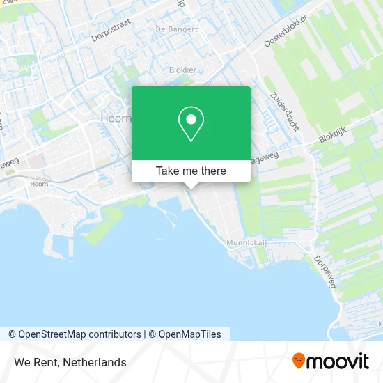 We Rent map
