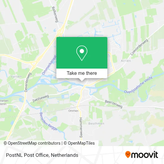 Postnl Postkantoor map
