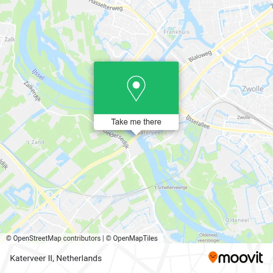 Katerveer II map