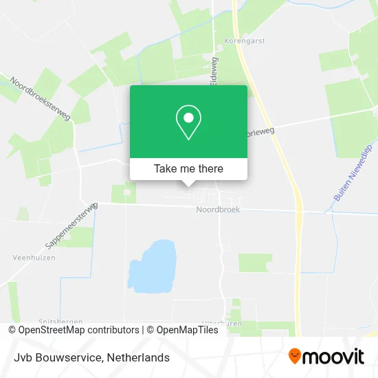 Jvb Bouwservice map