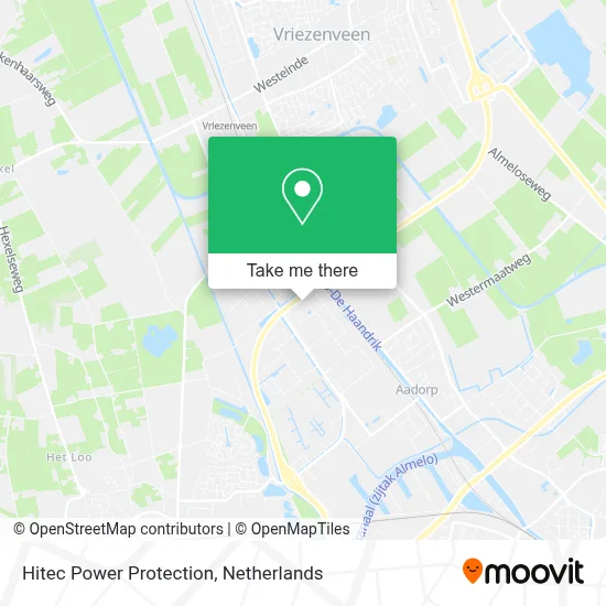 Hitec Power Protection map