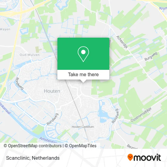 Scanclinic map