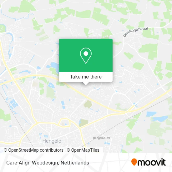 Care-Align Webdesign map