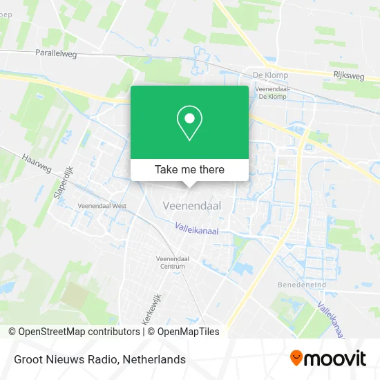 Groot Nieuws Radio map