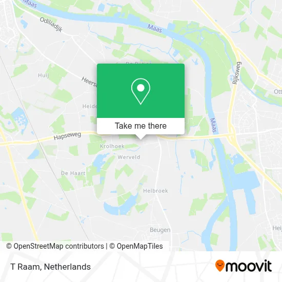 T Raam map