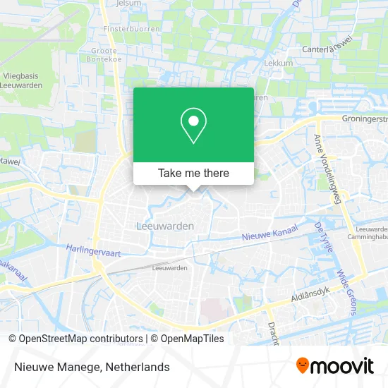 Nieuwe Manege map