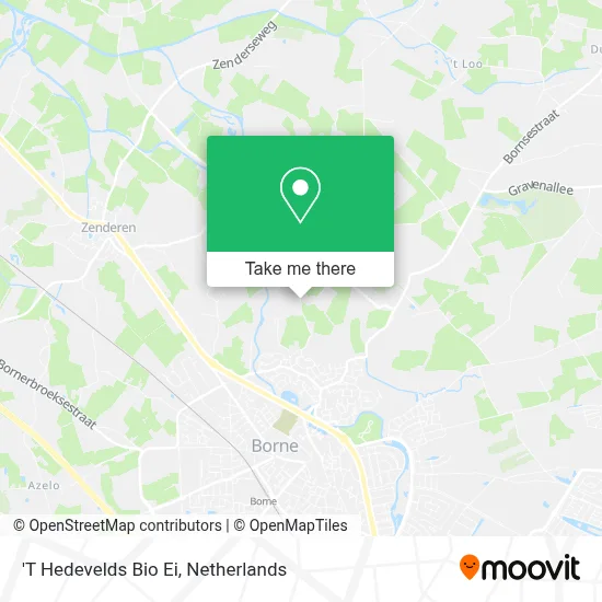 'T Hedevelds Bio Ei map