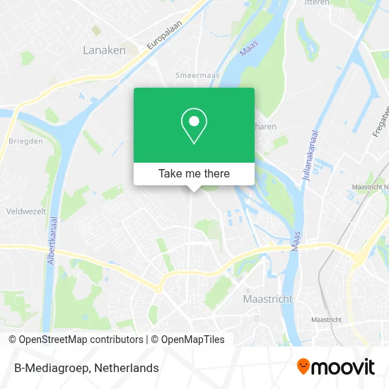 B-Mediagroep map