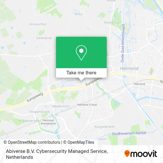 Abiverse B.V. Cybersecurity Managed Service map