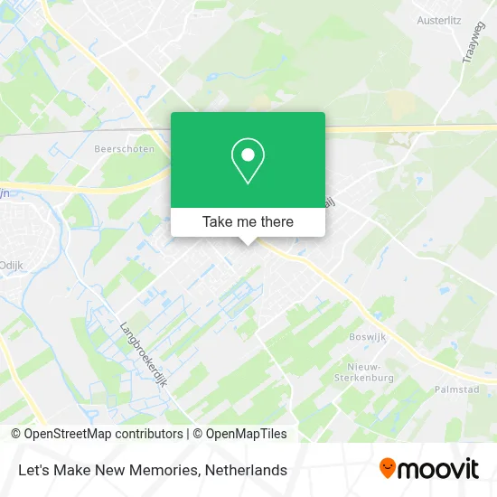 Let's Make New Memories map