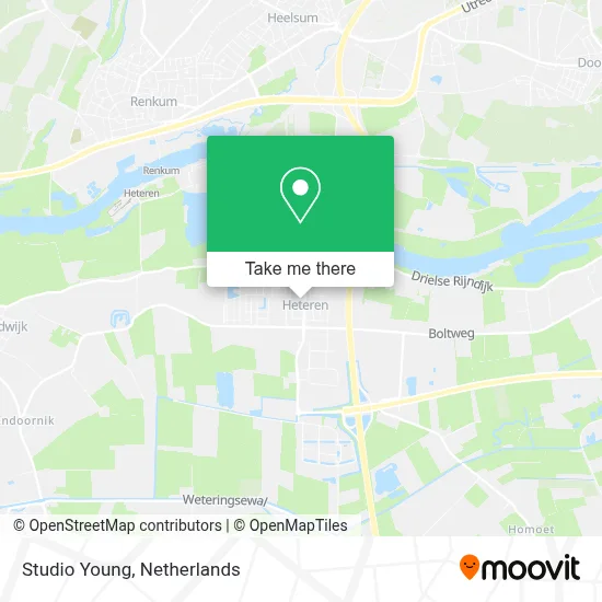 Studio Young map