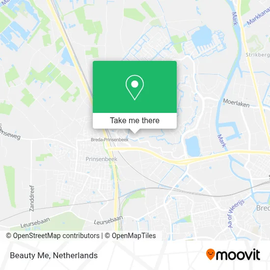 Beauty Me map