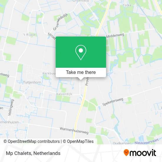 Mp Chalets map