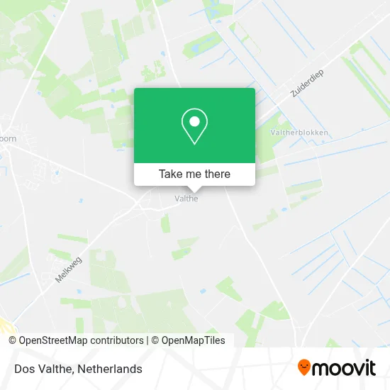 Dos Valthe map