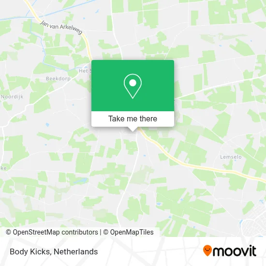 Body Kicks map