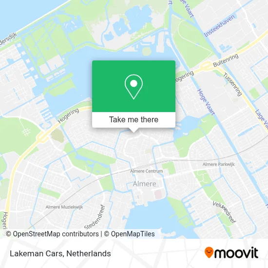 Lakeman Cars map