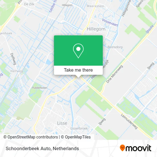 Schoonderbeek Auto map