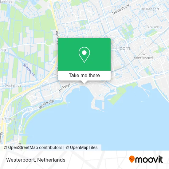 Westerpoort map