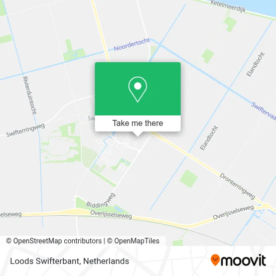 Loods Swifterbant map