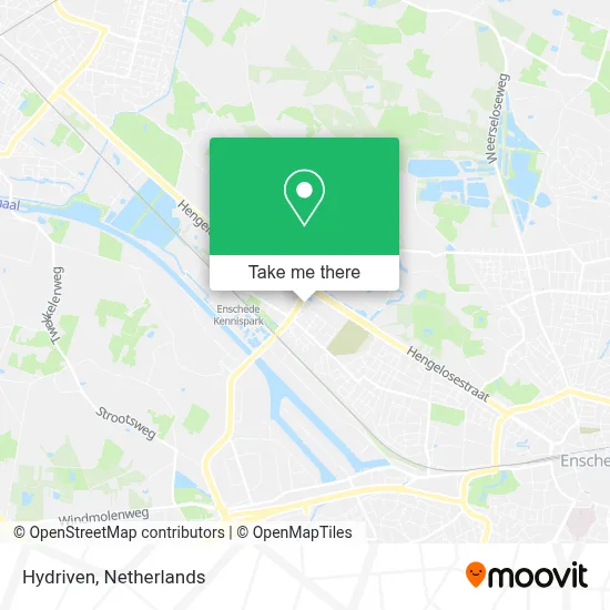 Hydriven map