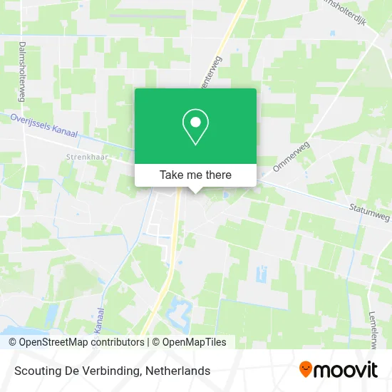 Scouting De Verbinding map