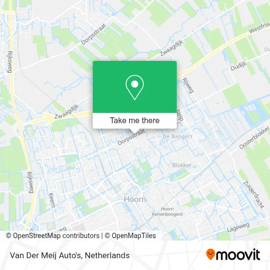 Van Der Meij Auto's map