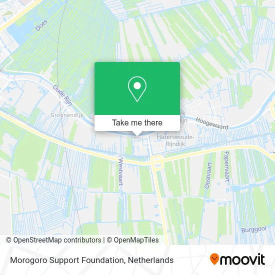 Morogoro Support Foundation map