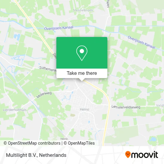 Multilight B.V. map