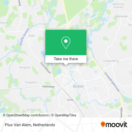 Plus Van Alem map