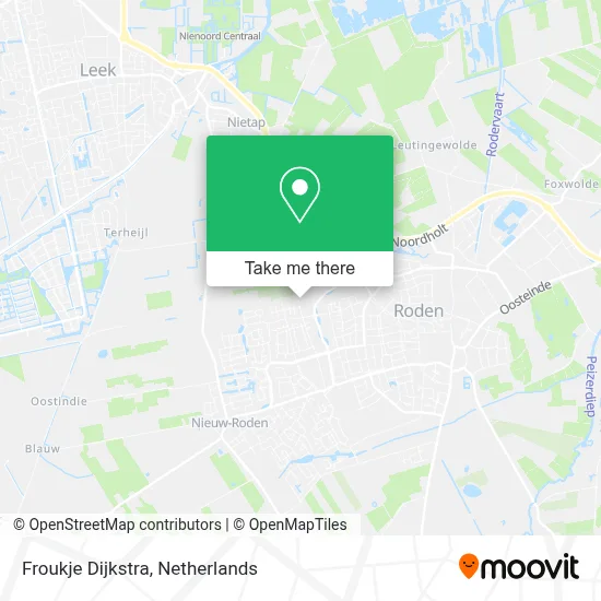 Froukje Dijkstra map