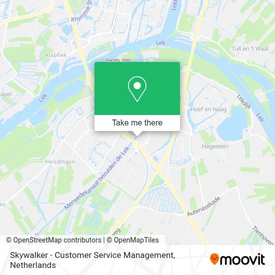 Skywalker - Customer Service Management map