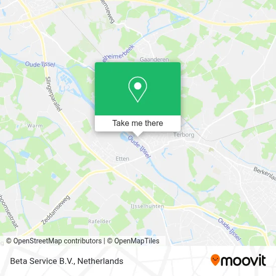 Beta Service B.V. map