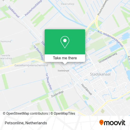 Petsonline map
